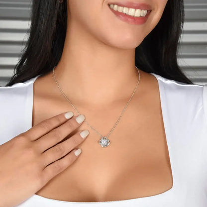Collier cadeau "Pour ma magnifique fille"